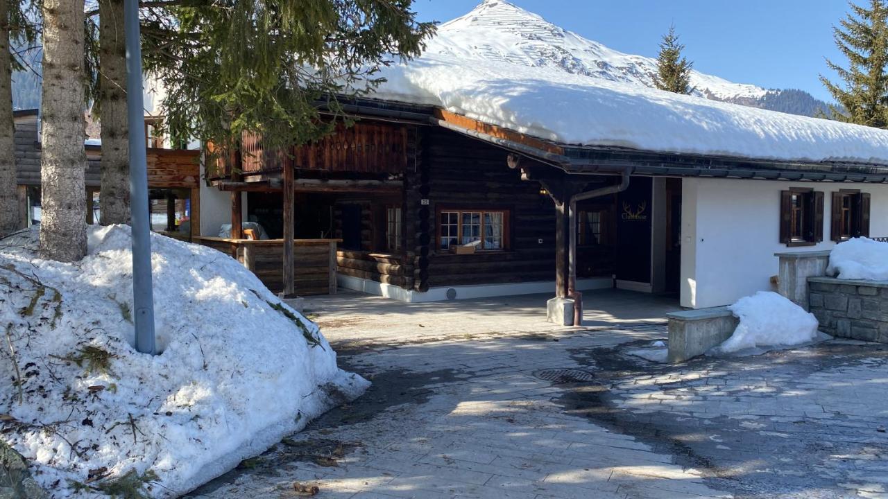Davos, Residenz Meierhof, Chasa Hubertus Eksteriør billede