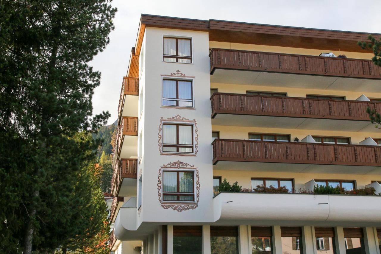 Davos, Residenz Meierhof, Chasa Hubertus Eksteriør billede